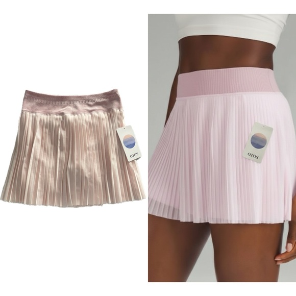 New Mini Blush Pink Tennis Skirt S/M - Picture 5 of 5